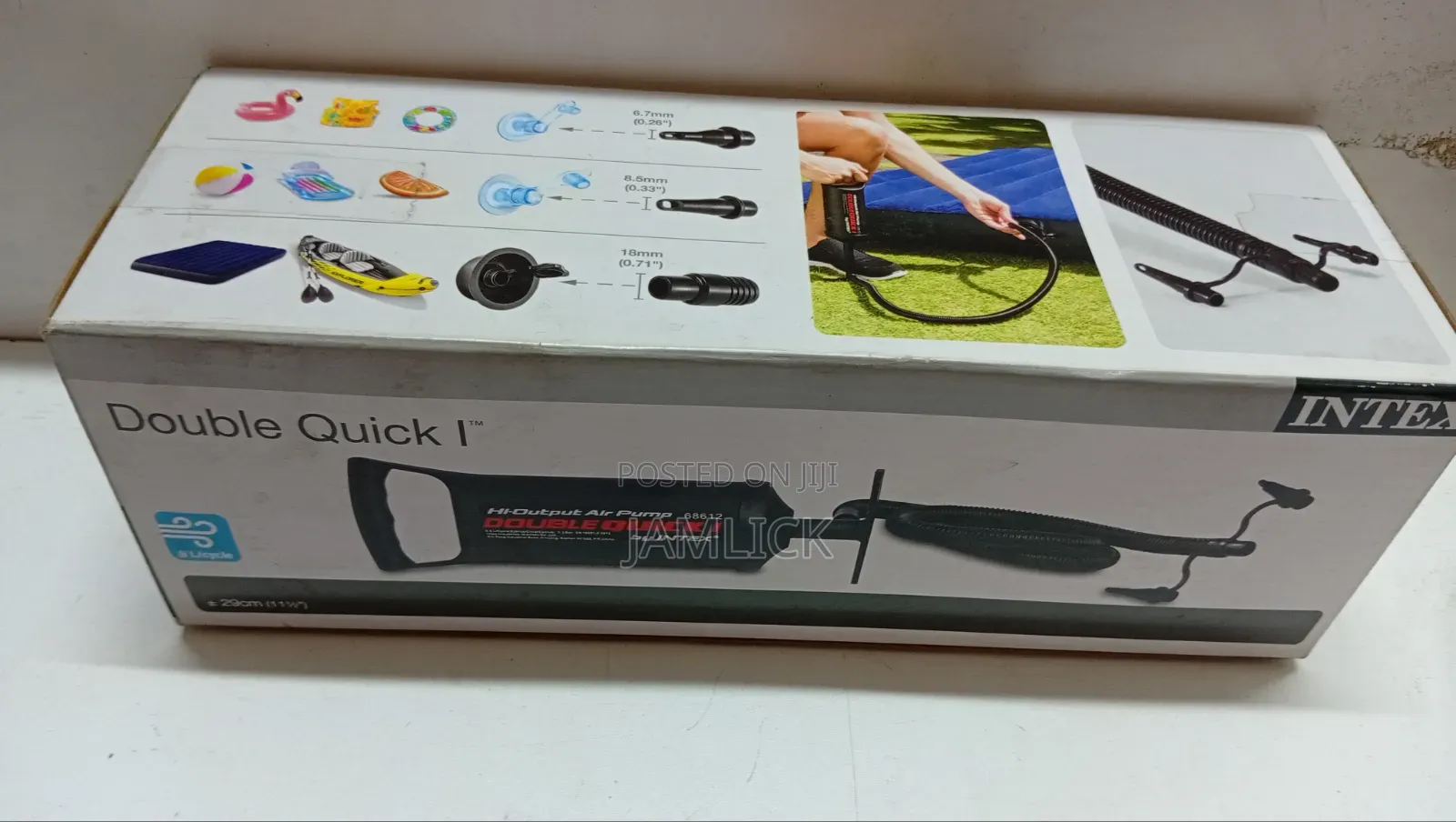 Intex Manual Pump – Hi-output Air Pump (Double Quick)