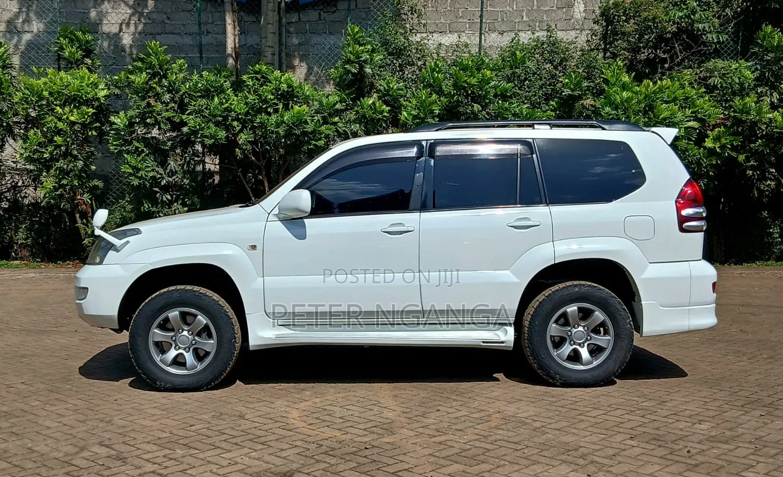 Toyota Land Cruiser Prado 2008 White