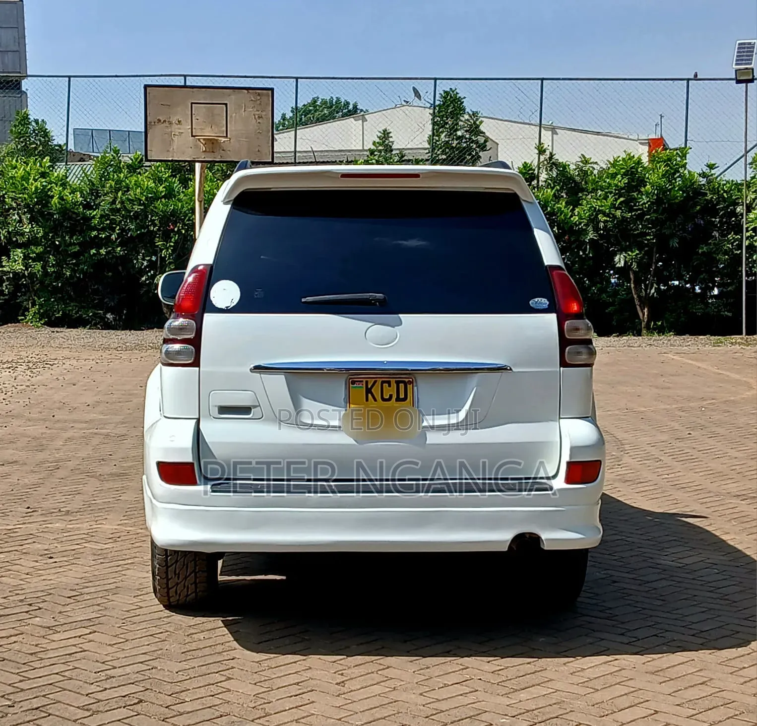Toyota Land Cruiser Prado 2008 White