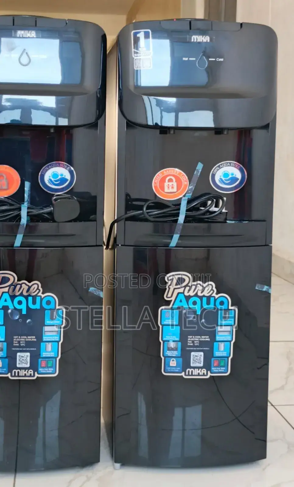 Mika Free Standing Hot and Cold Water Dispenser