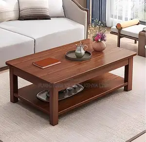 Rectangular Modern Brown Coffee Table