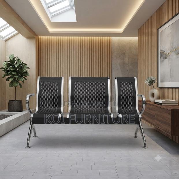 Three Seaters Reception Point Office Benches - thumbnail 3