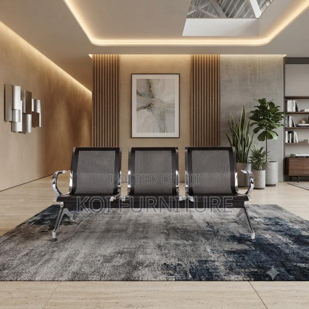 Three Seaters Reception Point Office Benches - thumbnail 4