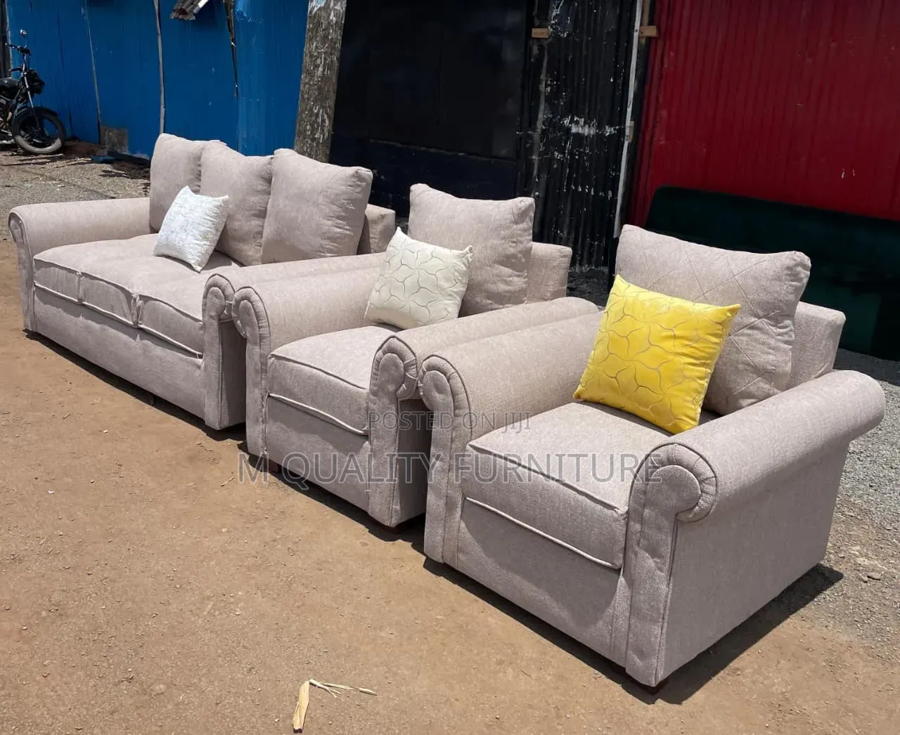 Velvet Living Sofa
