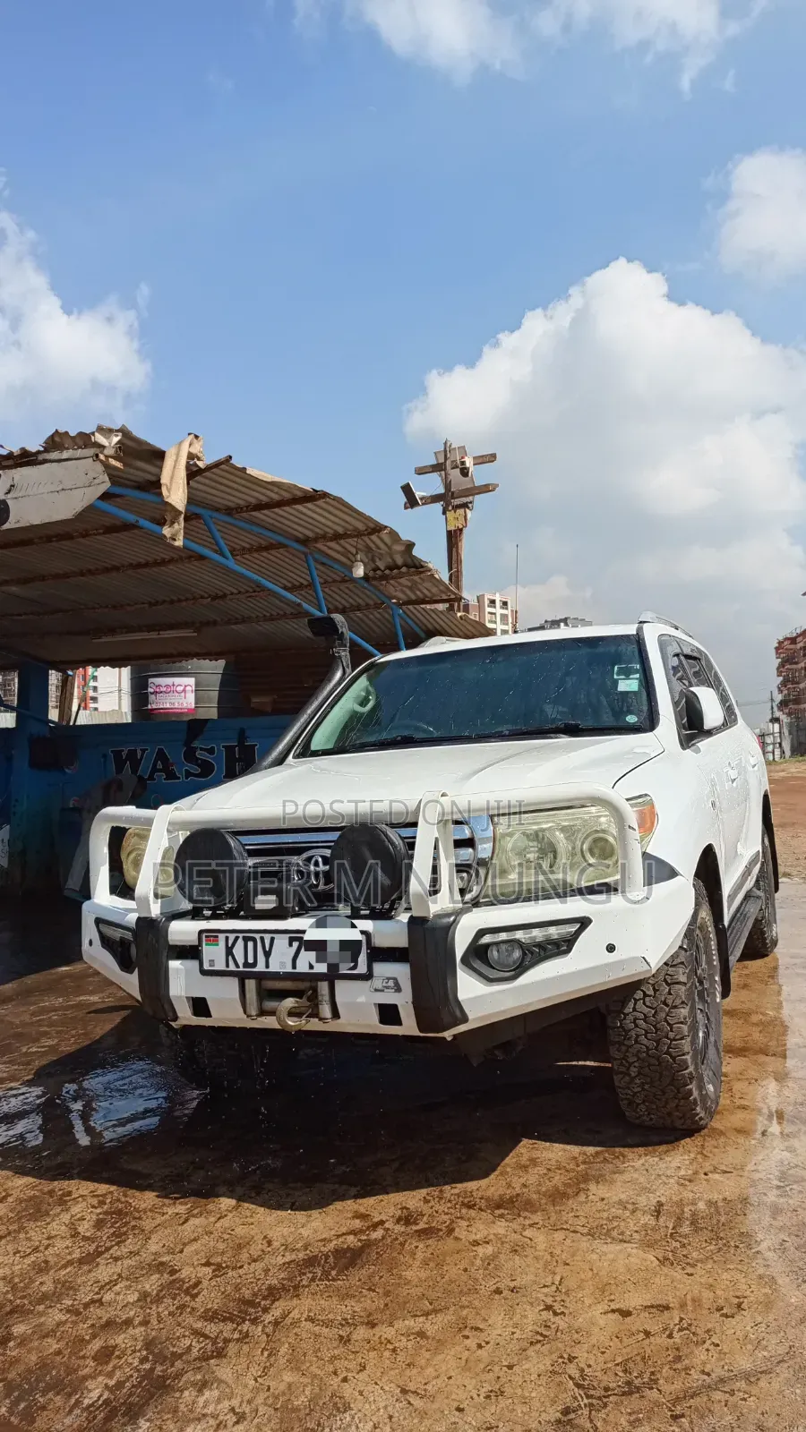 Toyota Land Cruiser 2011 White