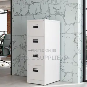 4-drawer Modern File Cabinet.