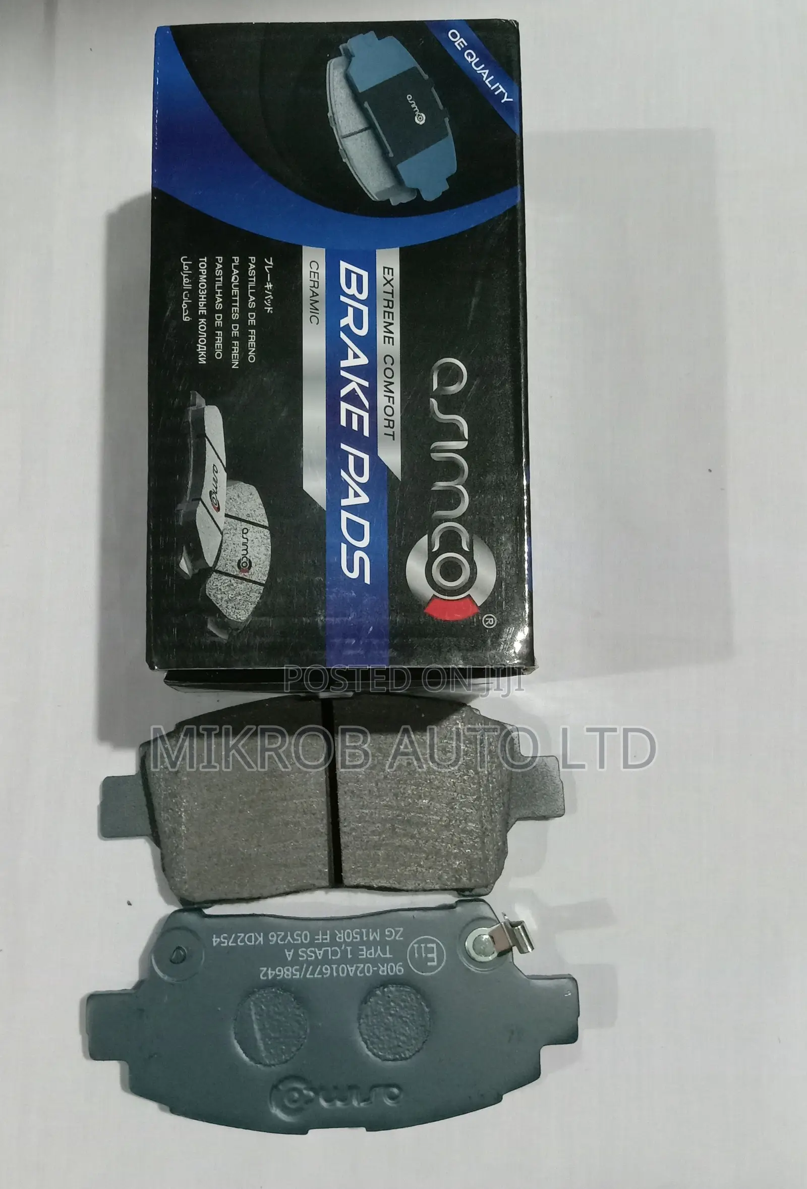 Brake Pads Asimco Kd2754/ Kd2726
