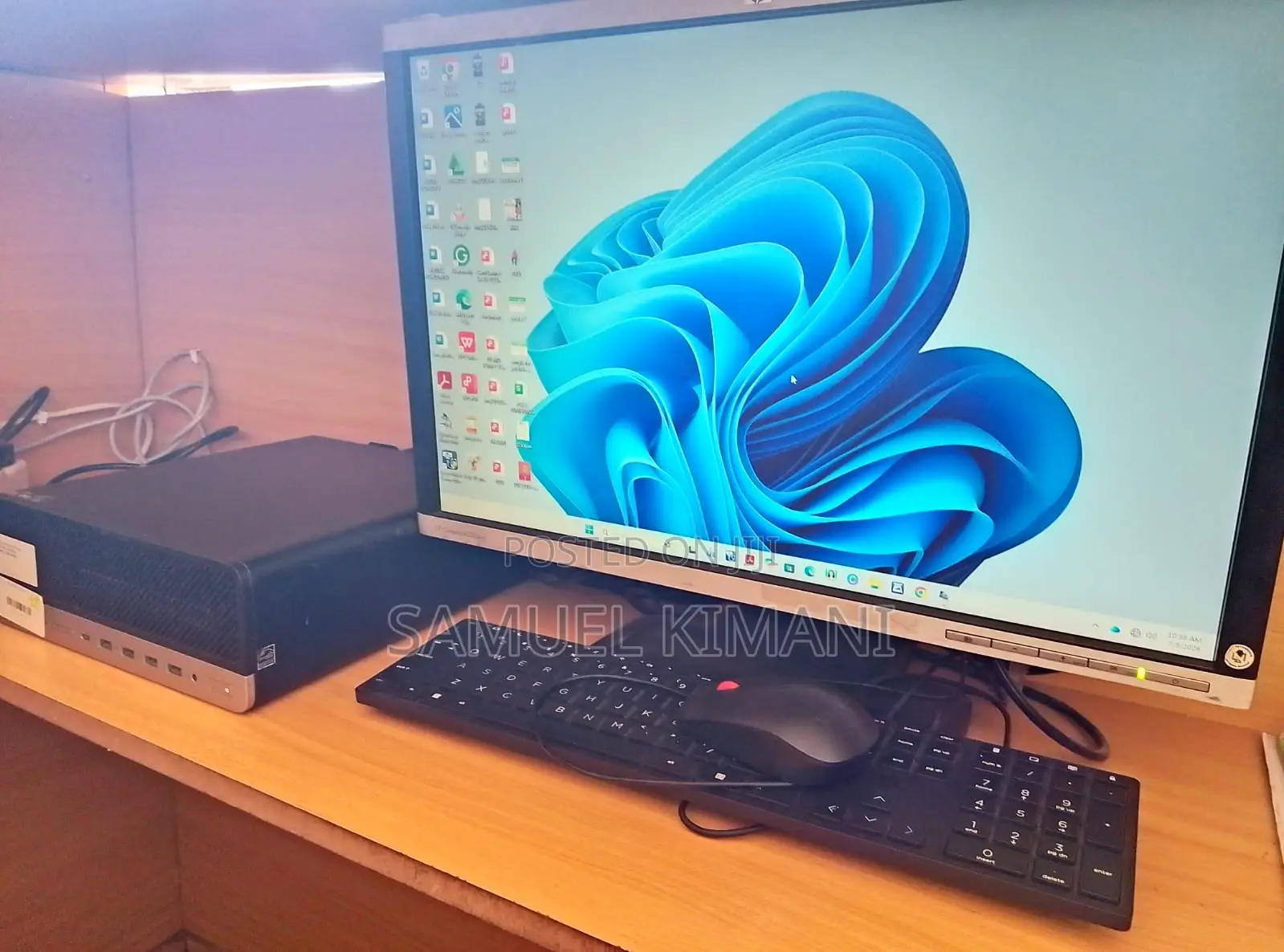 Desktop Computer HP EliteDesk 705 16GB AMD Ryzen 5 HDD 500GB