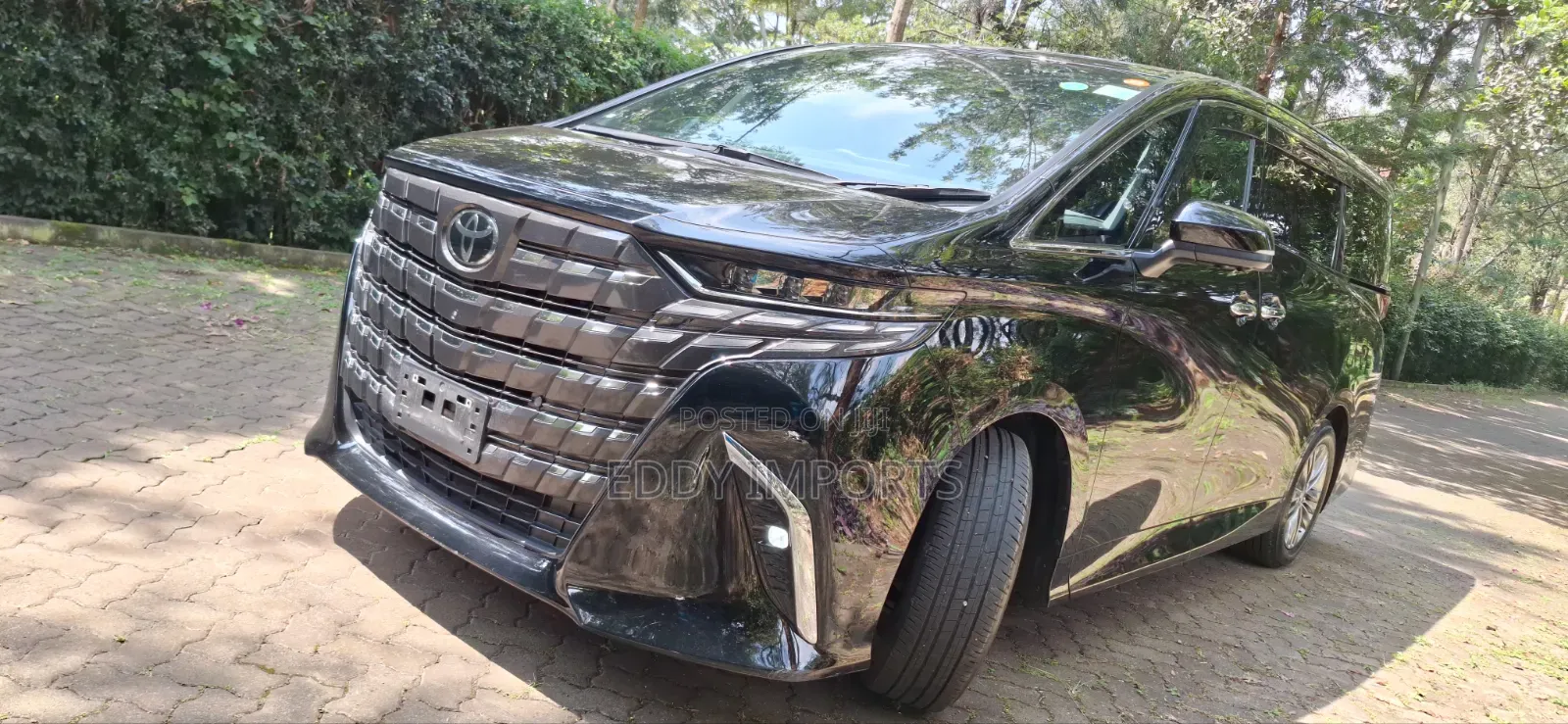 New Toyota Alphard 2025 Black