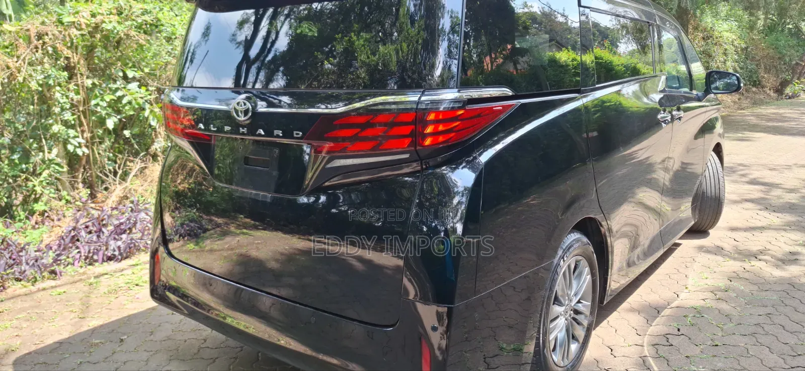 New Toyota Alphard 2025 Black