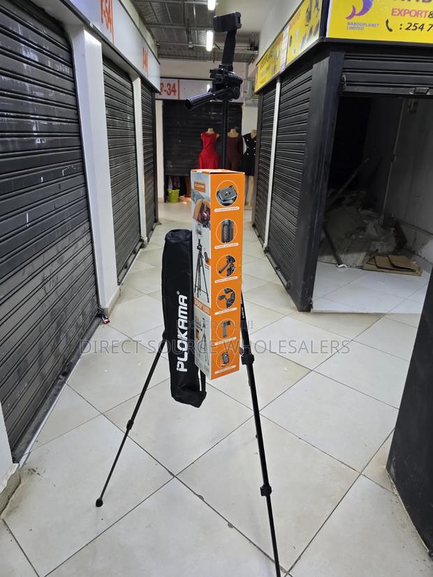 Plokama Pk-9970 Heavy Duty 180cm Tripod For Phone, Dslr Camera