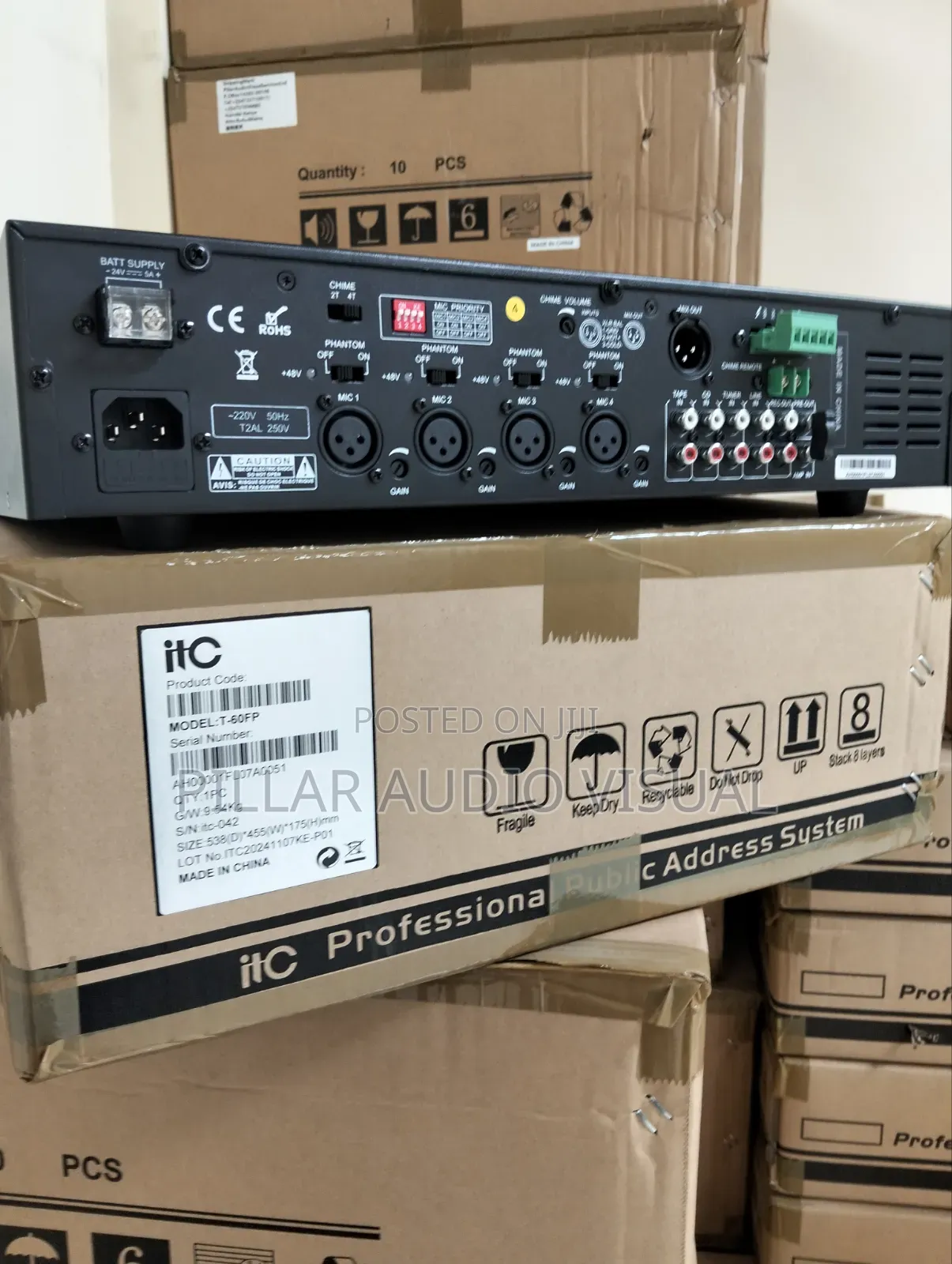 Itc T_60 Fp Amplifiers in Stock, Amplifiers