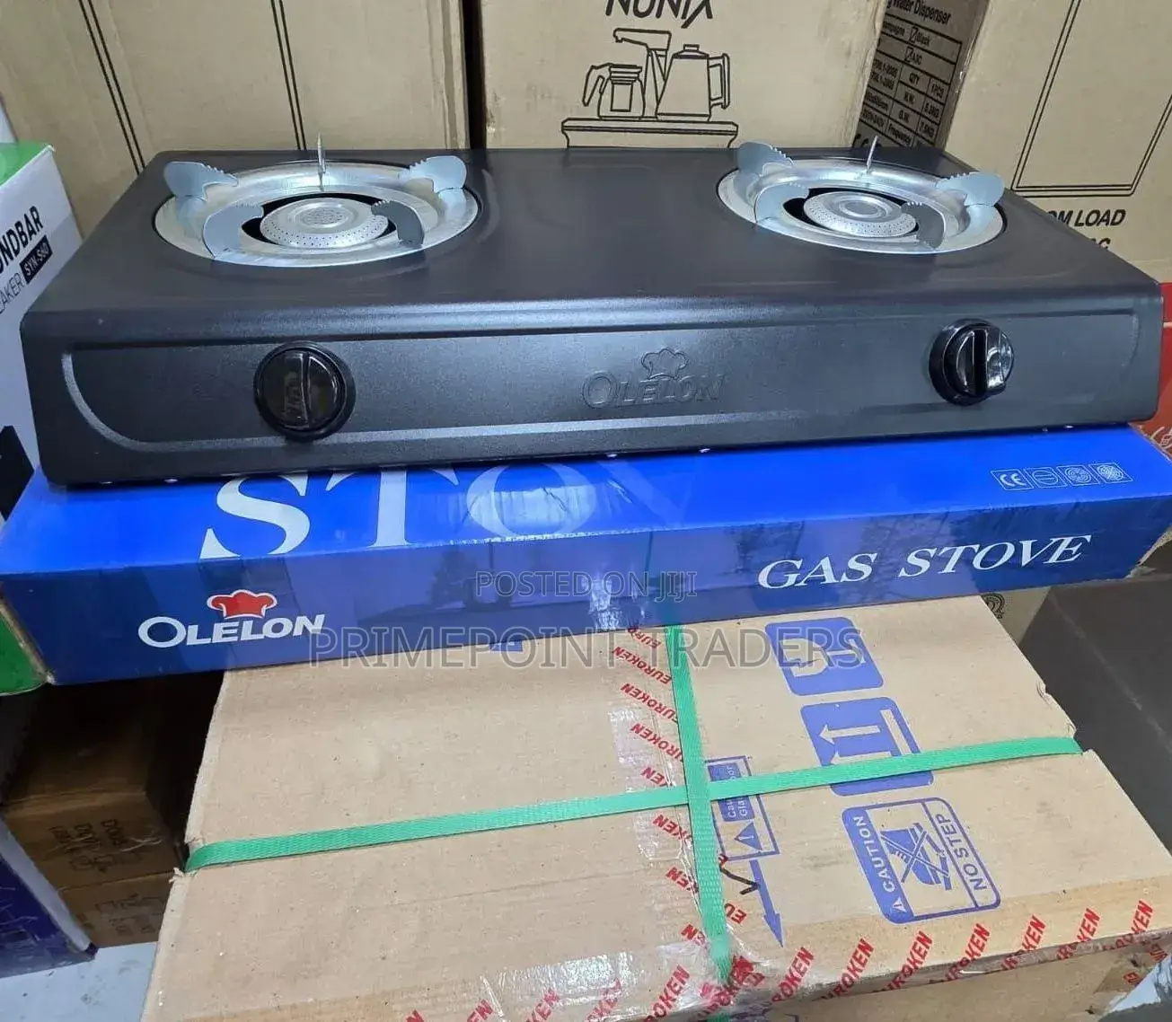 Olelon 2 Burner Gas Stove Stainless Durable