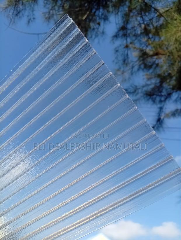 8mm Heavy-Duty Clear Polycarbonate Sheet/ Weatherproof Roofing Panel