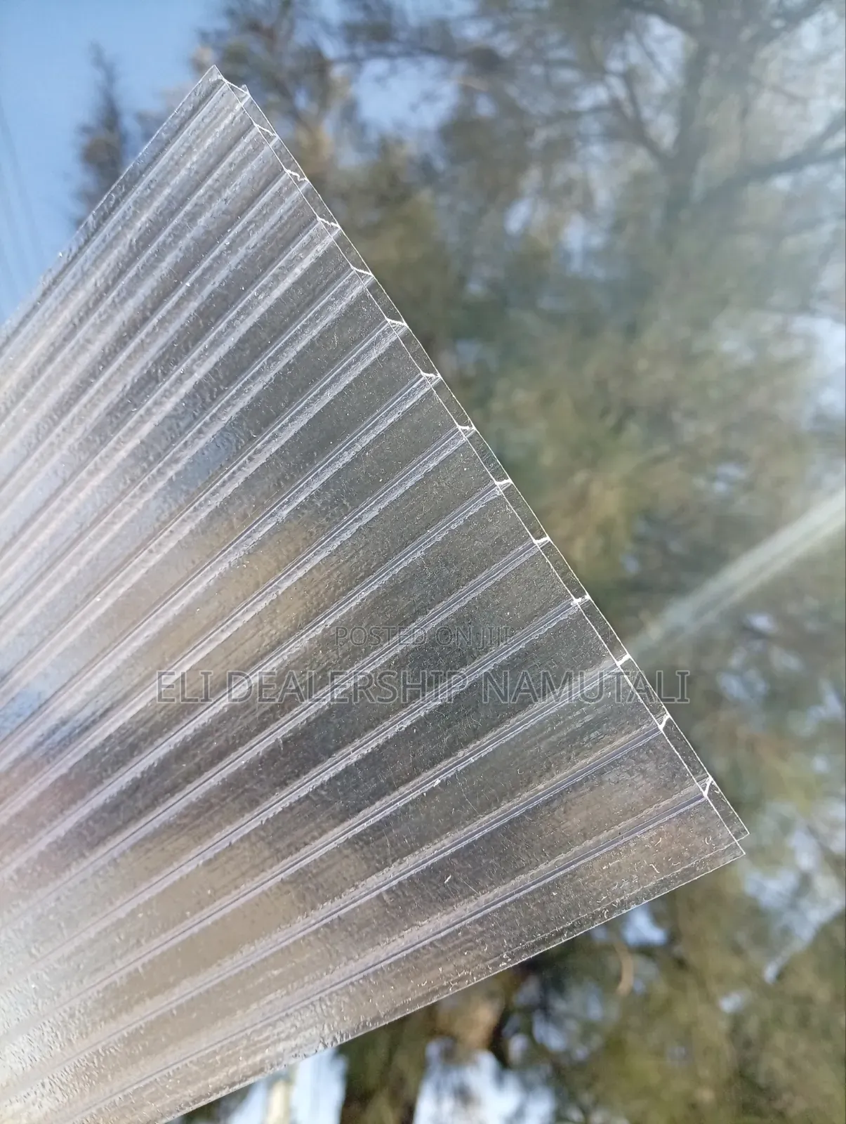 8mm Heavy-Duty Clear Polycarbonate Sheet/ Weatherproof Roofing Panel
