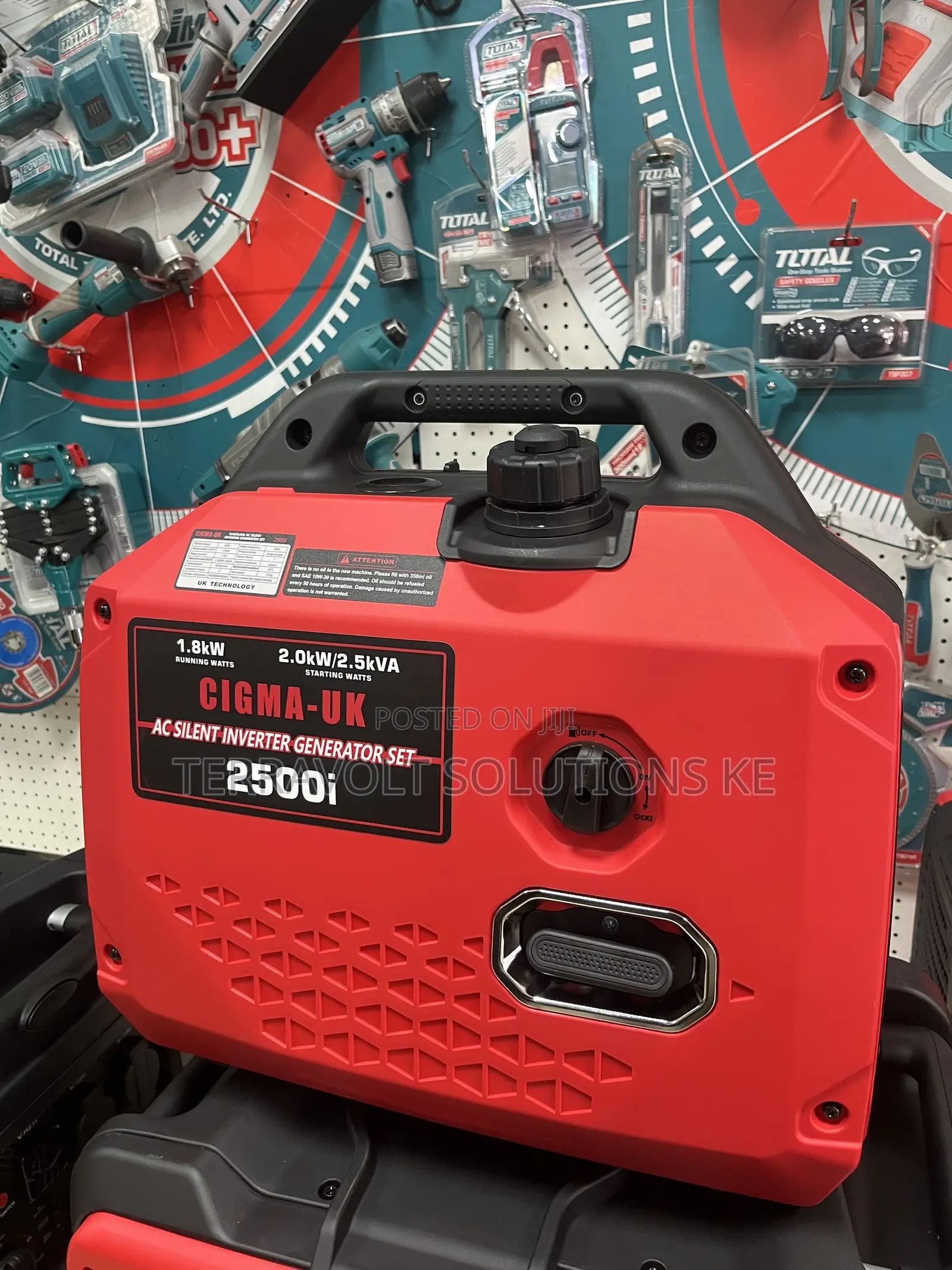 Cigma Uk 2500i 2.5kva Ac Silent Inverter Generator Set.