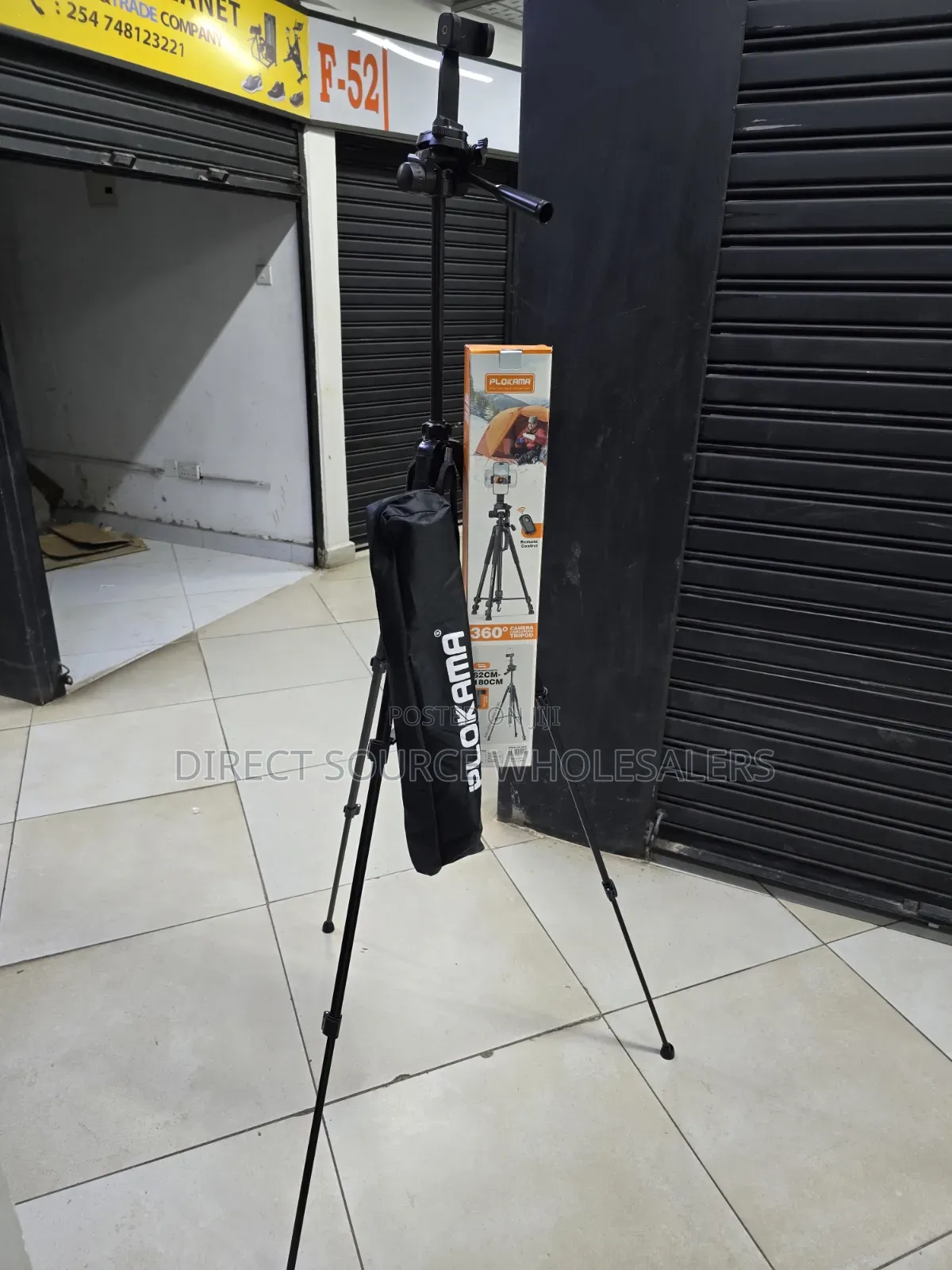 Professional 360° Plokama Pk-9970 Tripod Stand With Wireless Remote