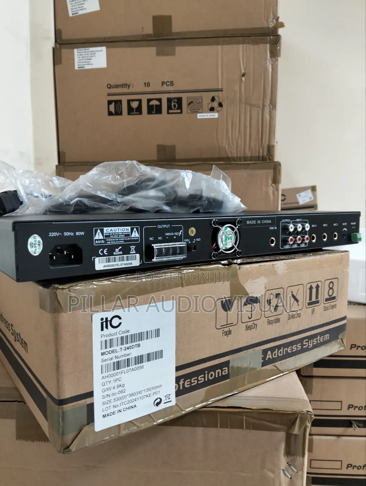 Itc T_240 DTB Amplifiers