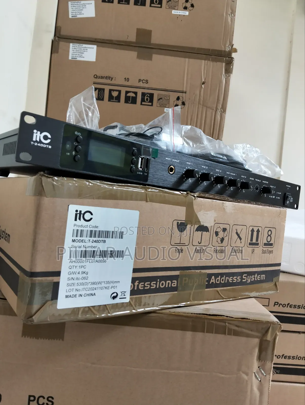 Itc T_240 DTB Amplifiers