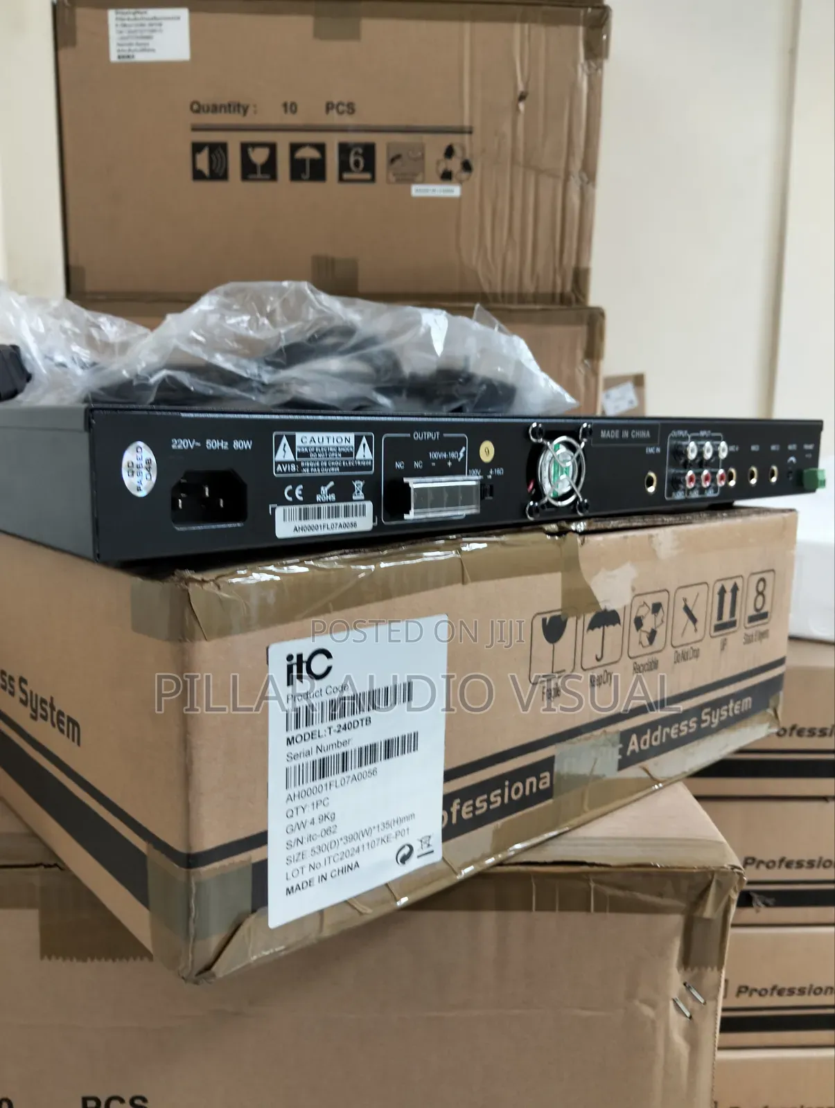Itc T_240 DTB Amplifiers