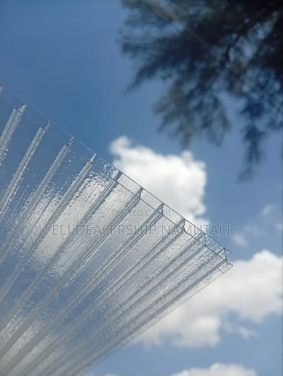8mm Clear Multiwall Polycarbonate Sheet/Ideal for Canopies Skylights