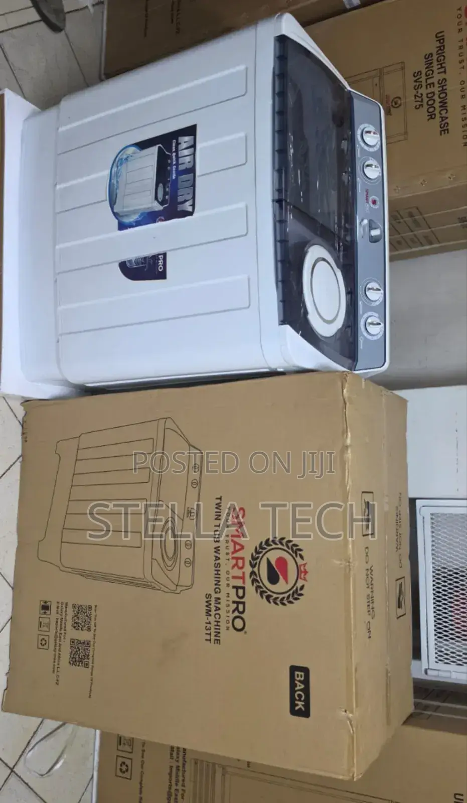 8kg Smart Pro Top Load Twin Tub Washing Machine