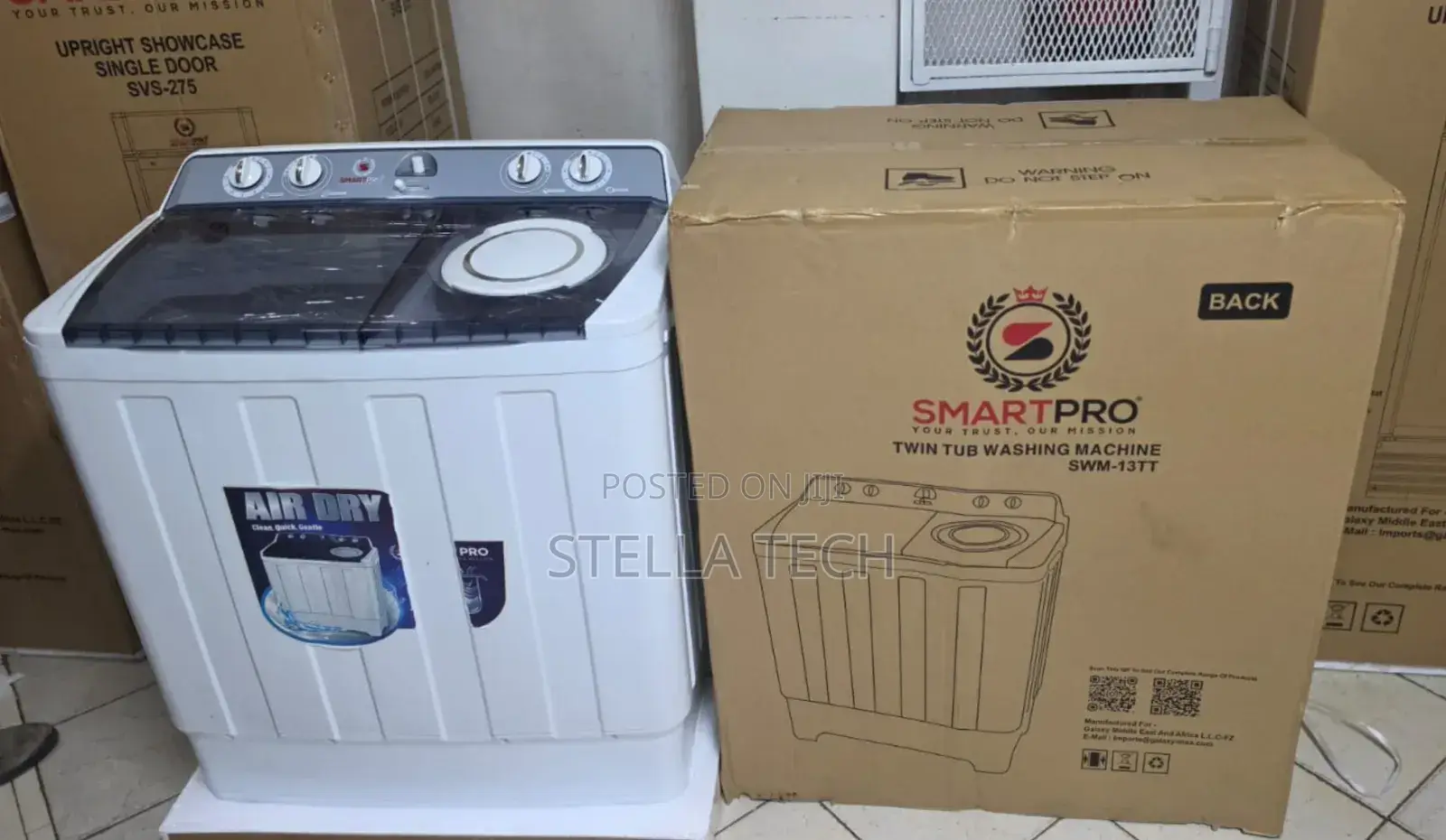 8kg Smart Pro Top Load Twin Tub Washing Machine