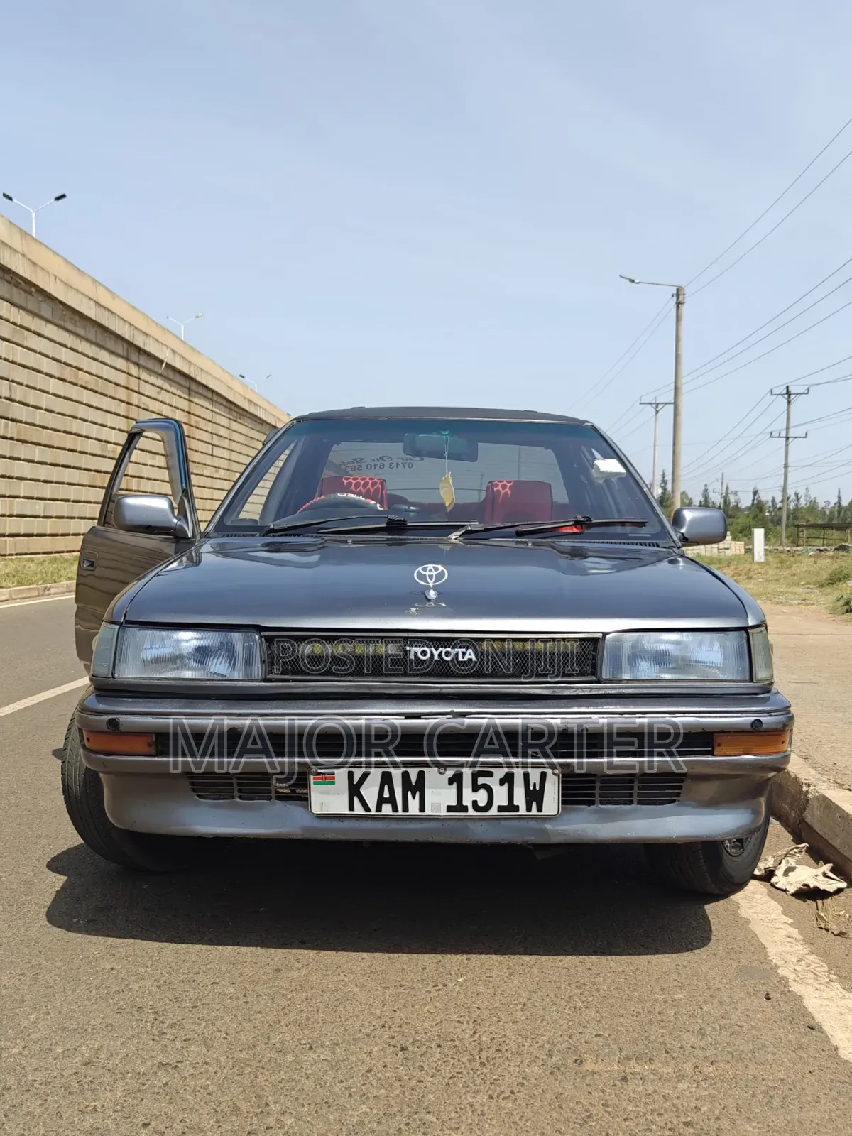 Toyota Corolla 1992 Gray