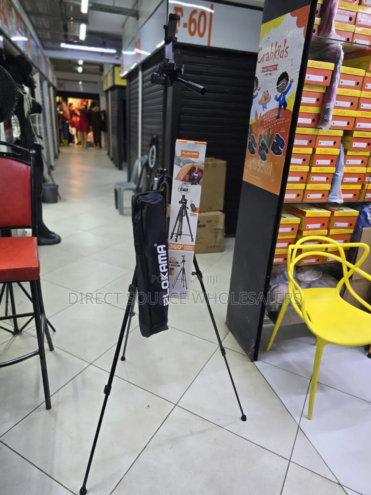 Adjustable 180cm Plokama Tripod Stand For Photography Video Recording