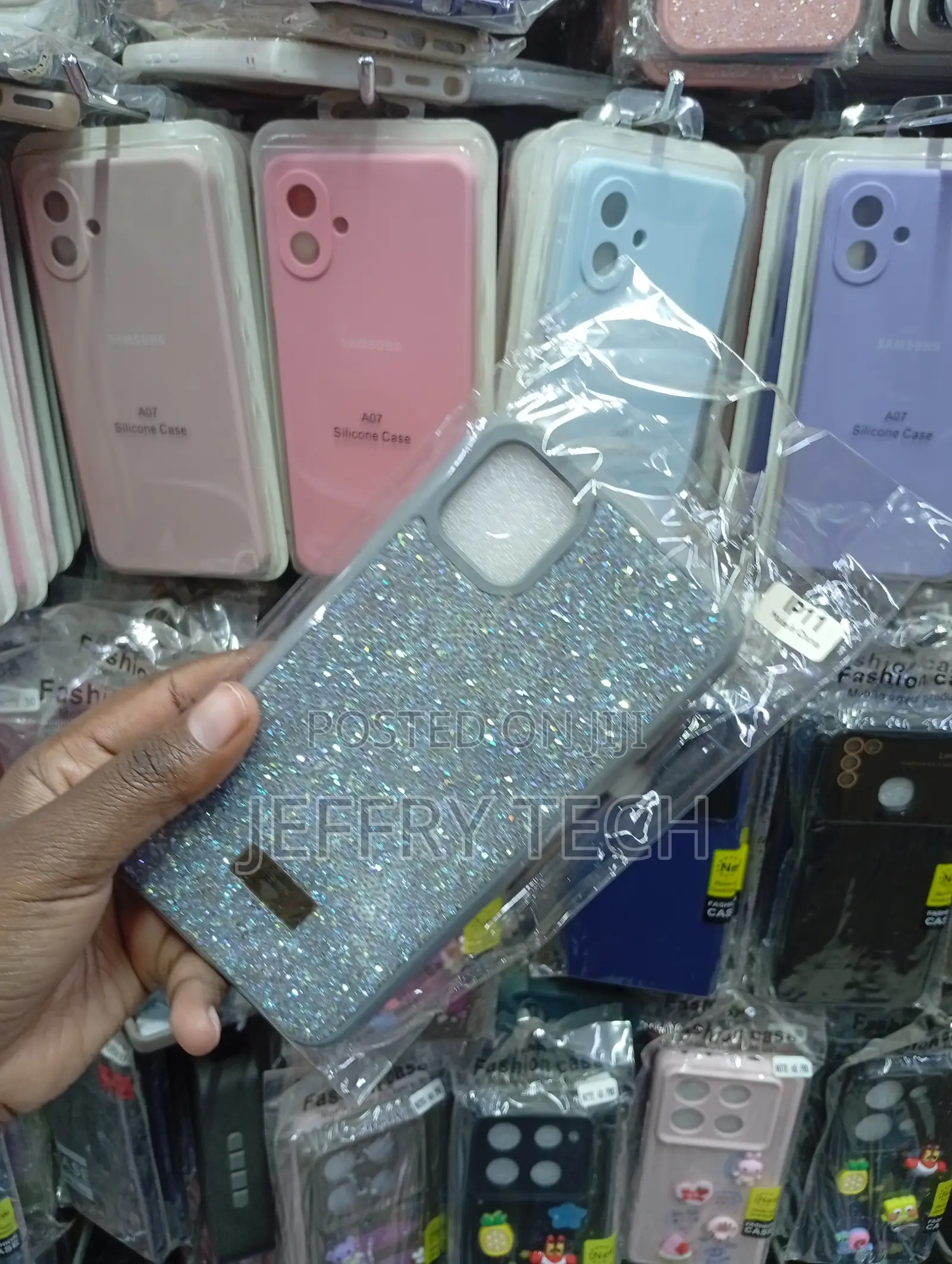 iPhone 11,Gray, High-Density, Crystal-Covered Case