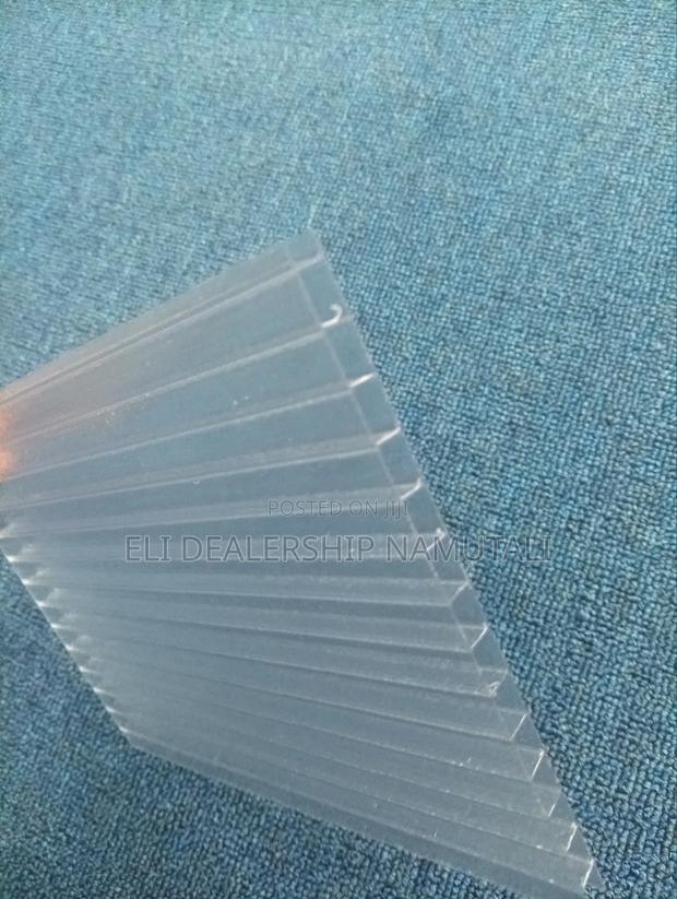 8mm Egyptian Hollow Polycarbonate Sheet/Clear