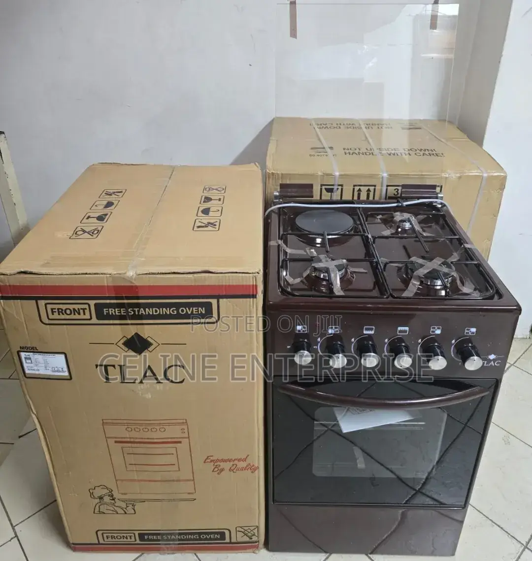 Made in Turkey 50*55 Tlac 3+1 Standing Cooker With Gas Sensor