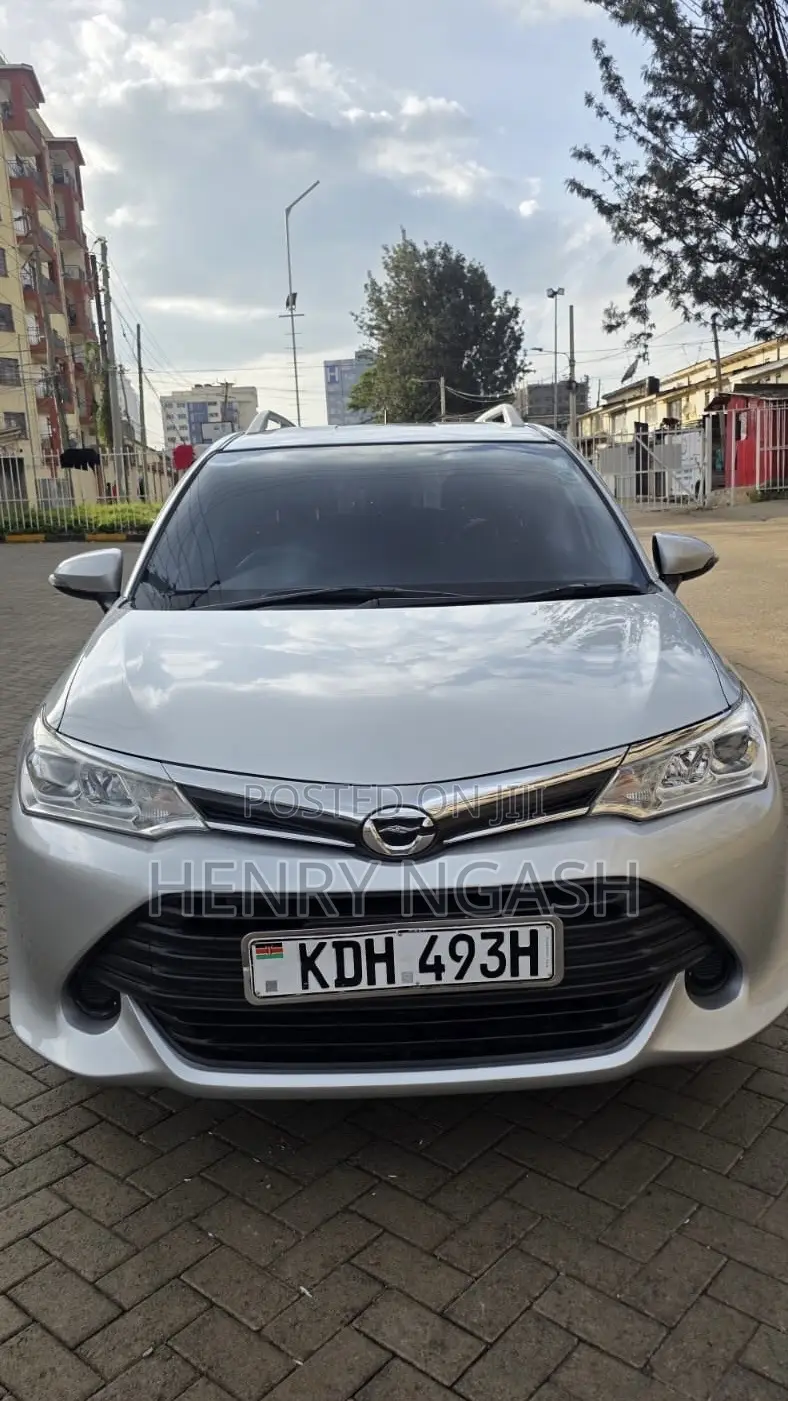 Toyota Corolla Fielder 2015 Silver