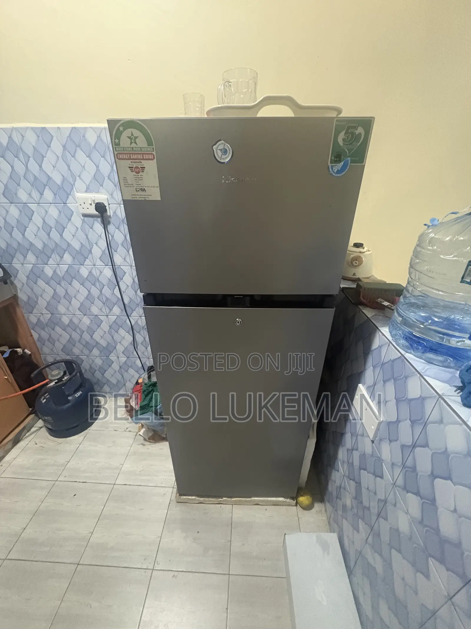 5 Month Used Hisense 205 Liter Double Doors