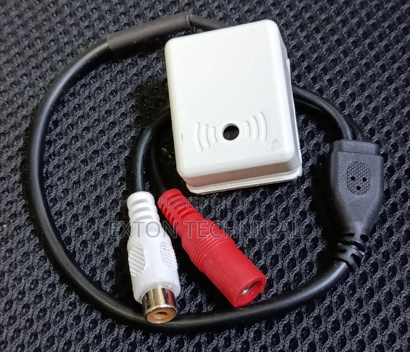 CCTV Microphone Audio Monitor