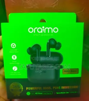 Oraimo Powerful Bass,Pure Immersion Wireless Space Buds Lite Otw-324