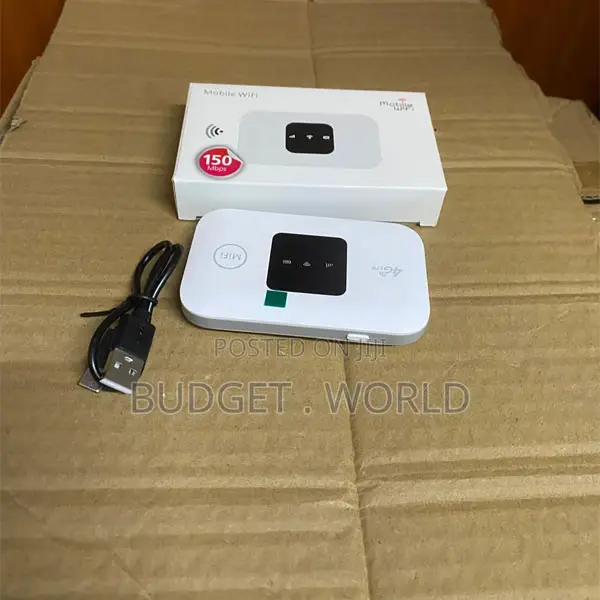 Rechargeable 4g Lte Mobile Wifi Hotspot – Fast Internet Sharing Router