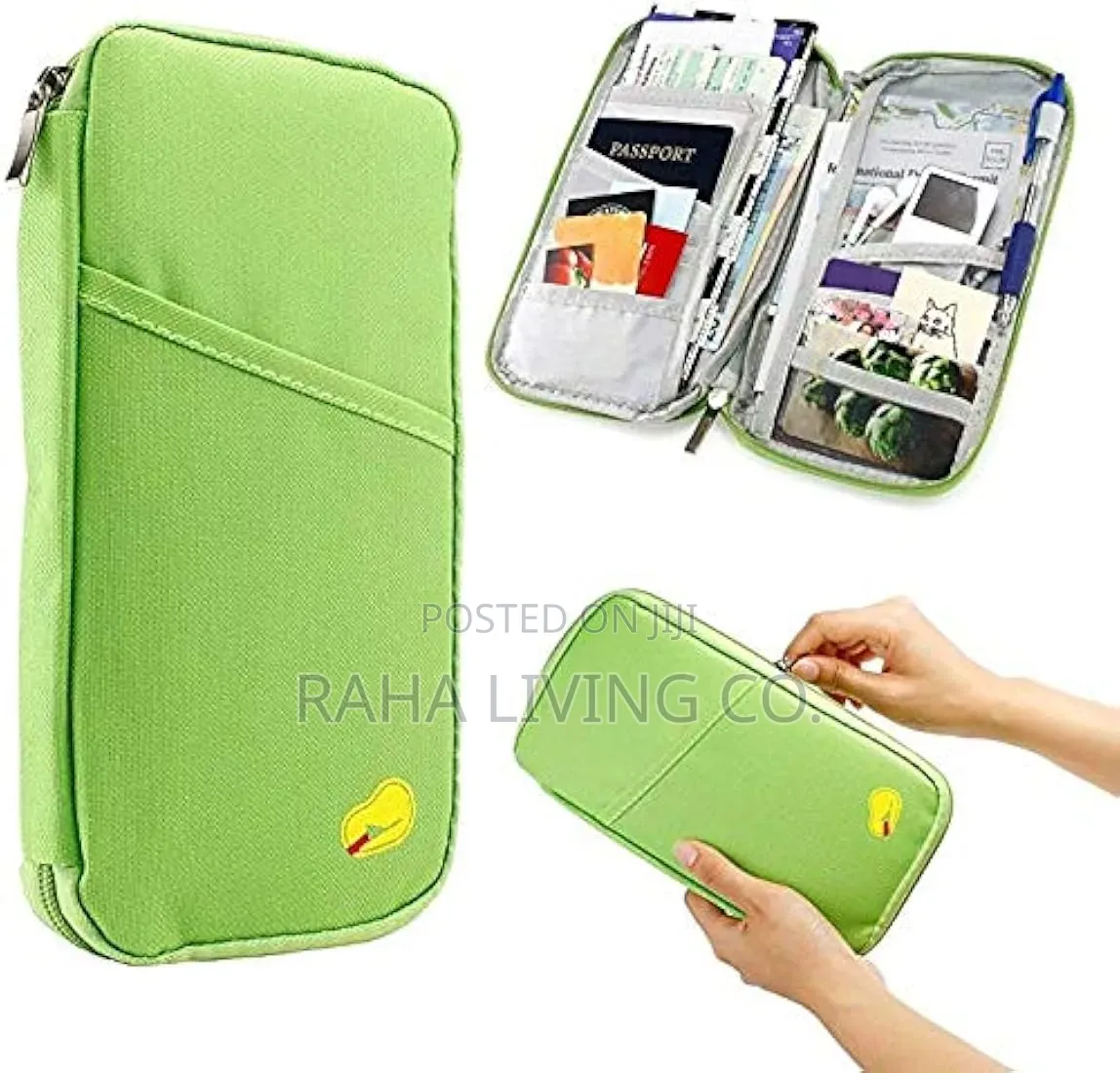 Multifunctional Travel Passport Document Organizer