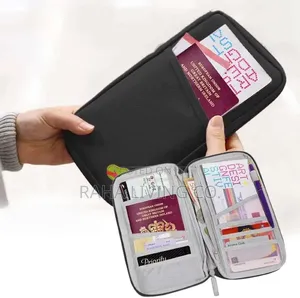 Multifunctional Travel Passport Document Organizer
