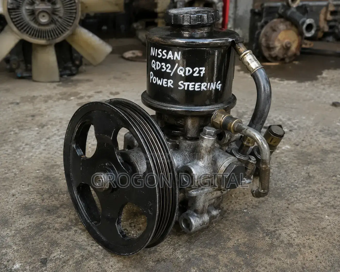 Nissanqd32/Q27 Engine Power Steering