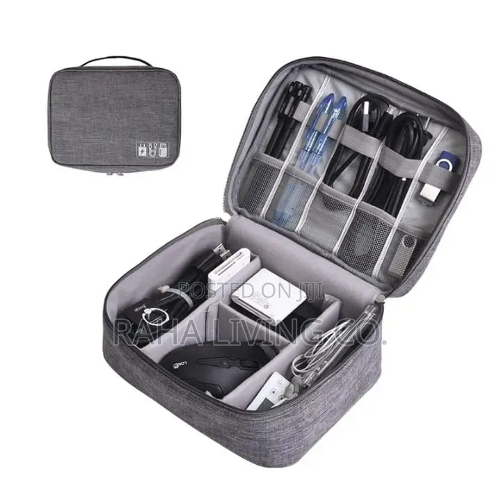 Large Capacity Cable Electronics Organizer Bag | 3 Colours