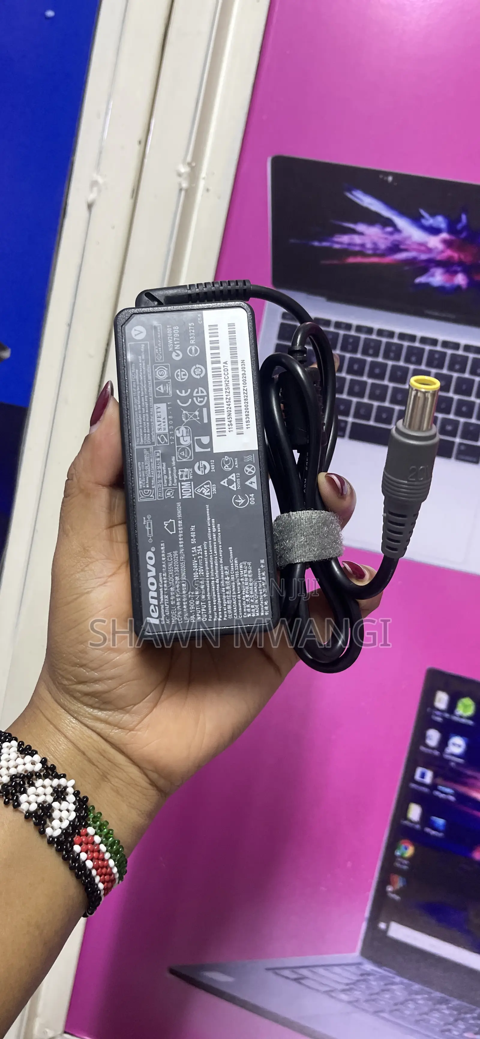 Lenovo Big Pin (Yellow ) 20v 3.25a