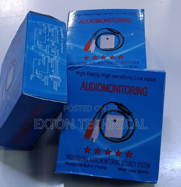 Sound Pick-Up for CCTV