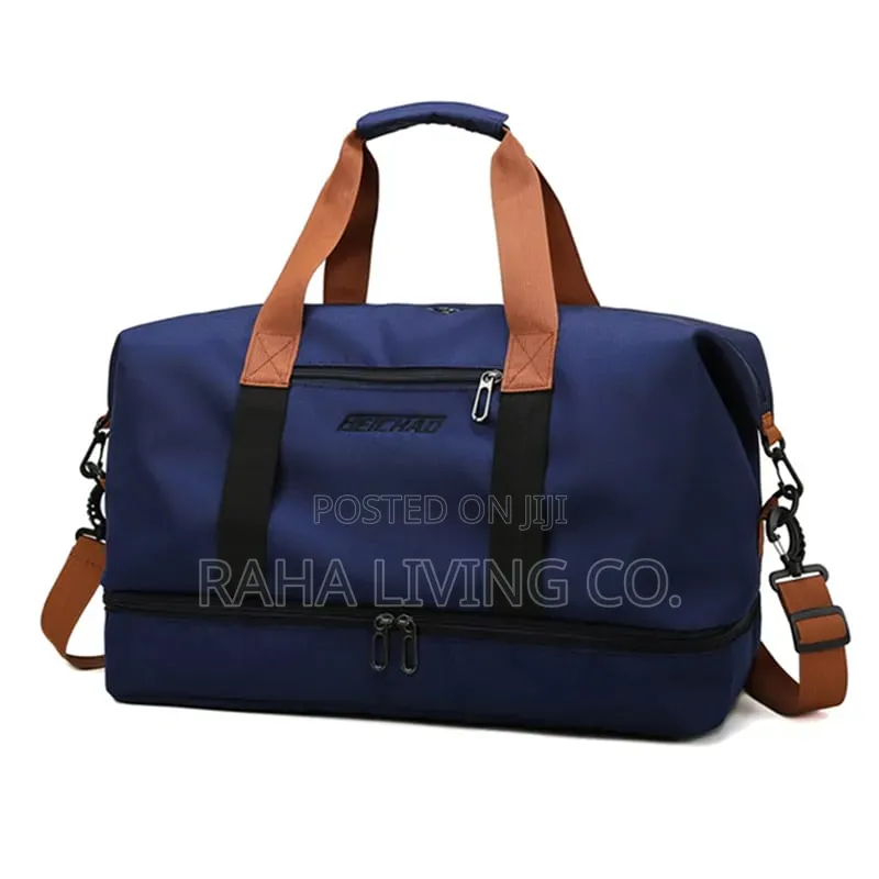 Fashion Travel Duffle Bag | Shoe Compartment | 46x25x28cm