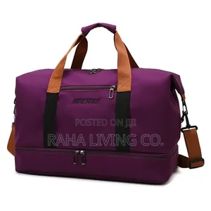 Fashion Travel Duffle Bag | Shoe Compartment | 46x25x28cm