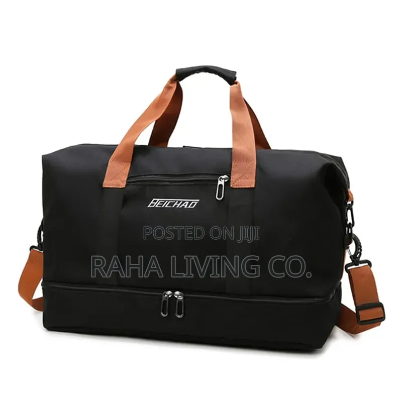 Fashion Travel Duffle Bag | Shoe Compartment | 46x25x28cm