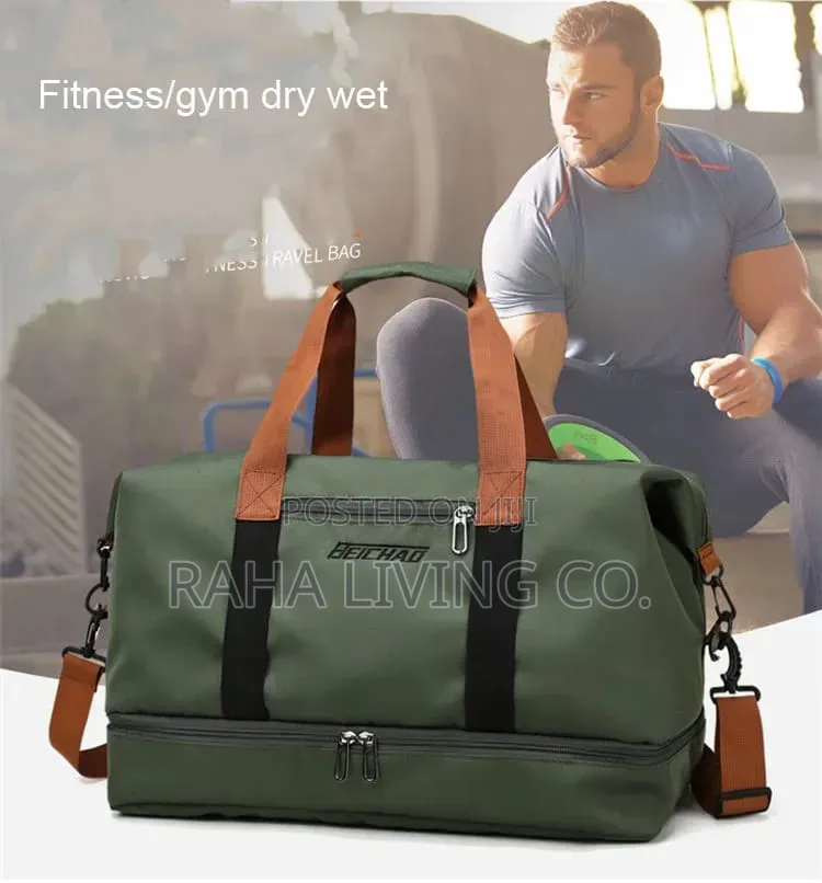 Fashion Travel Duffle Bag | Shoe Compartment | 46x25x28cm