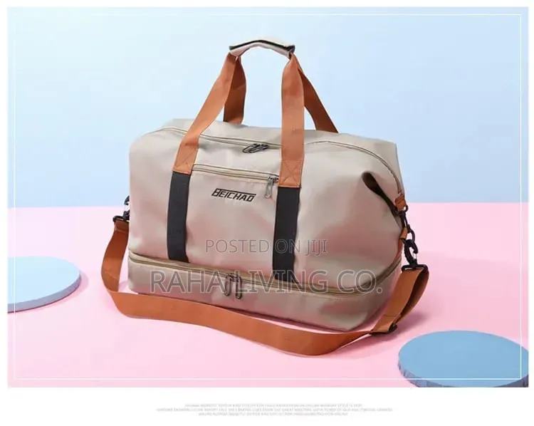 Fashion Travel Duffle Bag | Shoe Compartment | 46x25x28cm
