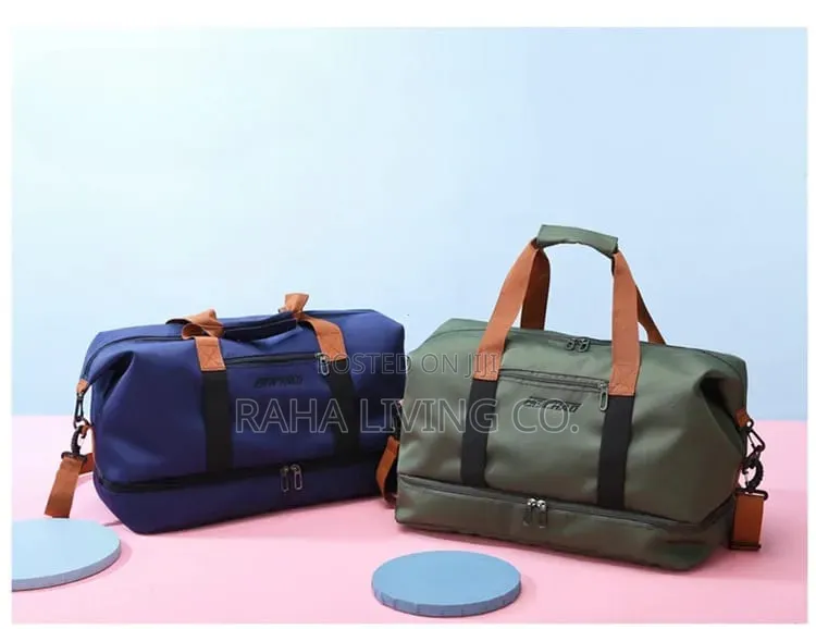 Fashion Travel Duffle Bag | Shoe Compartment | 46x25x28cm