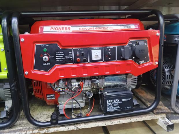 Pioneer 6.8kva Petrol Key Start Generator